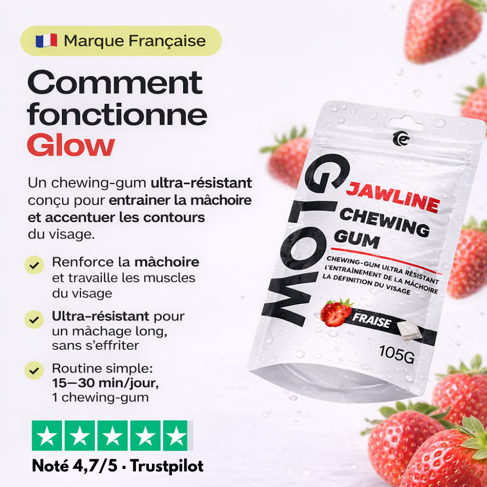 Jawline™ Glow Chewing Gum